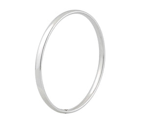 Silver Court Bangle 4.6mm