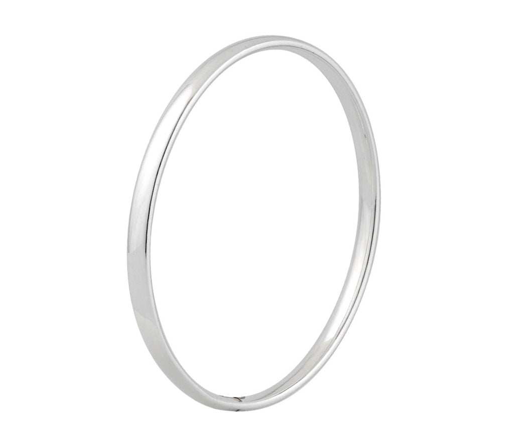 Silver Court Bangle 4.6mm