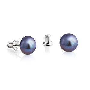 Jersey Pearl Peacock Freshwater Pearl Studs