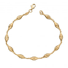 Load image into Gallery viewer, 9ct Gold Kite Link Bracelet
