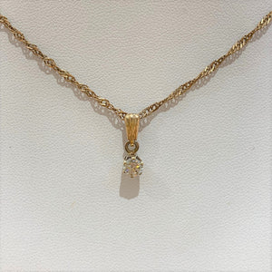 Secondhand Diamond Necklace 0.33ct