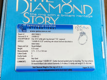 Load image into Gallery viewer, Secondhand 'Diamond Story' Cushion Halo Diamond Ring
