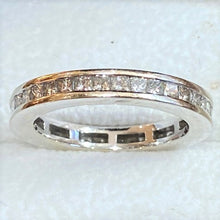 Load image into Gallery viewer, Secondhand Princess Cut Diamond Full Set Eternity Ring
