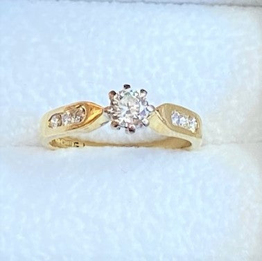 Secondhand 18ct Gold Diamond Ring