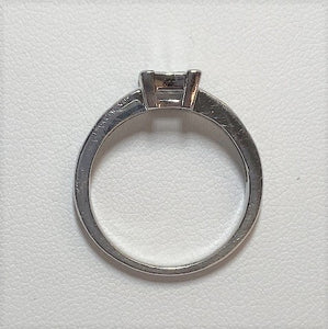 Secondhand Platinum Diamond Quad Style Ring