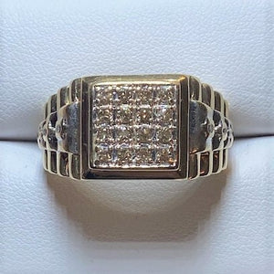 Secondhand Diamond Signet Ring
