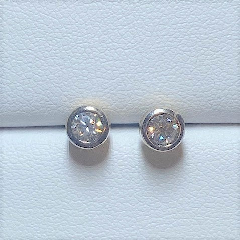 Secondhand Diamond Stud Earrings - 0.50ct