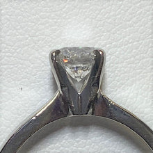Load image into Gallery viewer, Secondhand Platinum Single Stone Diamond Ring
