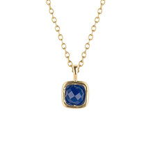 Load image into Gallery viewer, D for Diamond Birthstone Necklaces - Gold Plated
