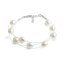 Load image into Gallery viewer, Jersey Pearl Freshwater Pearl Layered Bracelet
