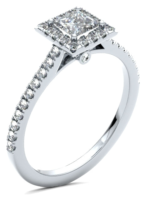 Diamond princess ring store
