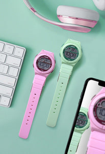 Lorus watch - Pink Digital