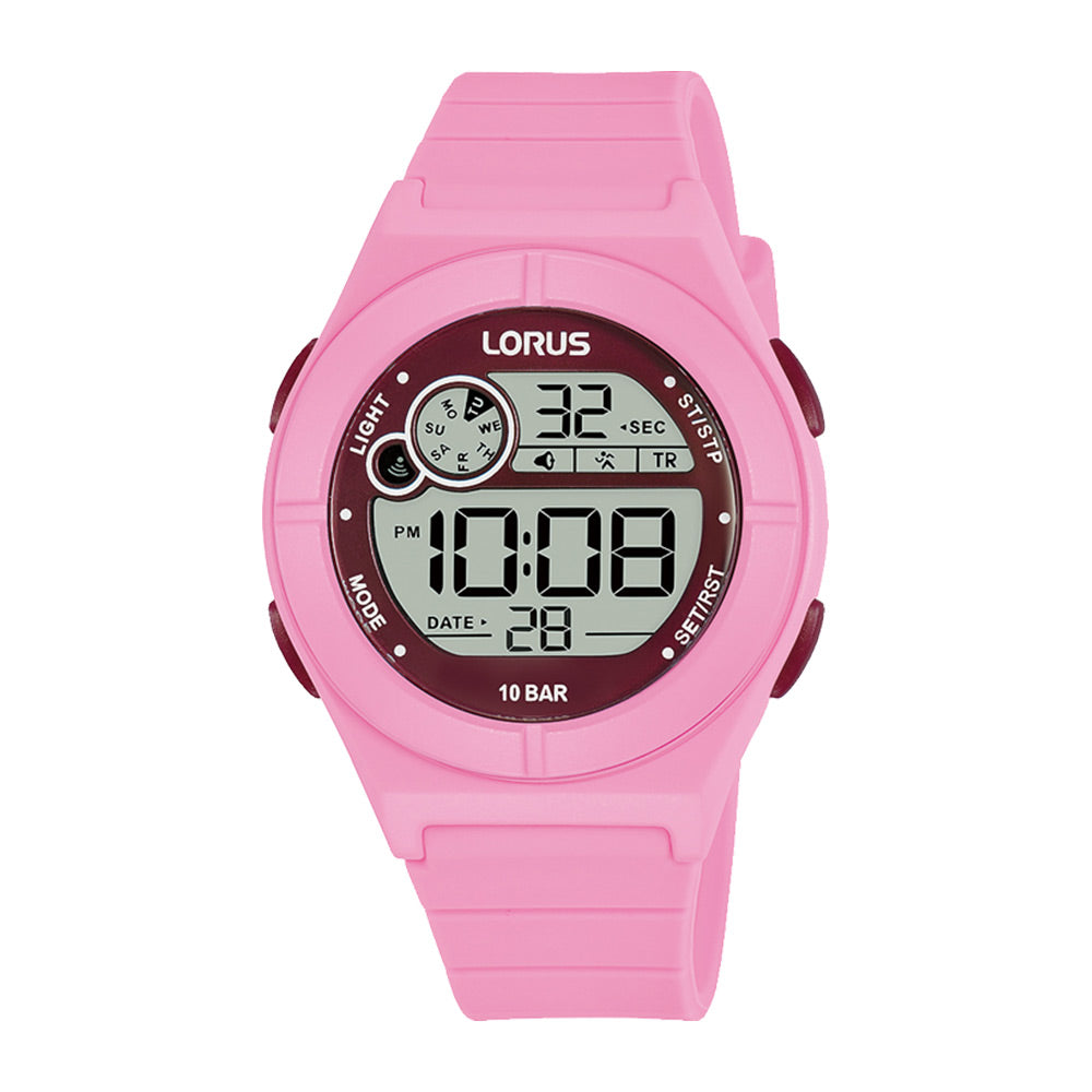 Lorus watch - Pink Digital