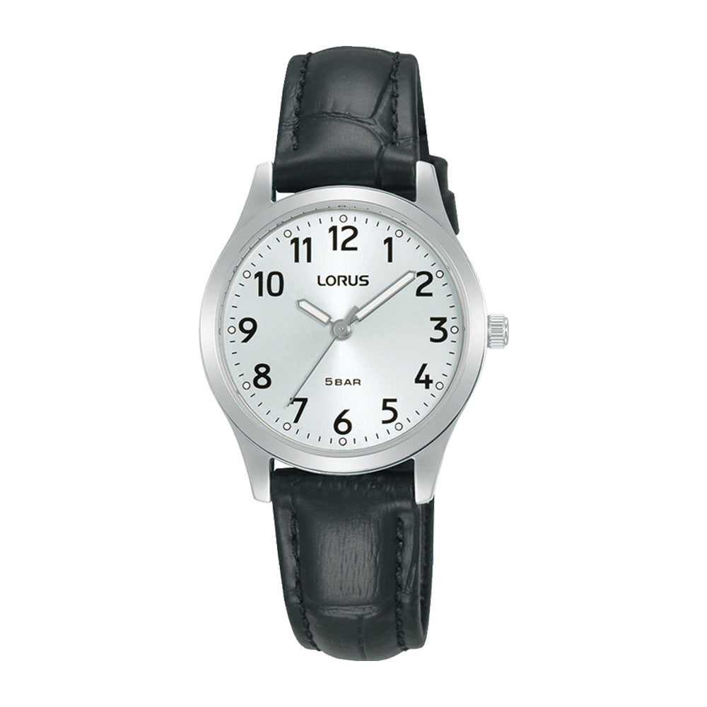 Lorus Watch on Black Strap - Ladies