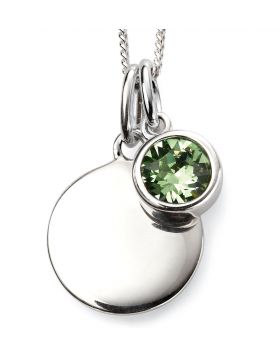August Birthstone Necklace
