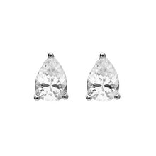 Load image into Gallery viewer, Diamonfire Tear Drop Cubic Zirconia Studs
