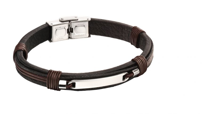 Mens Leather Bracelet