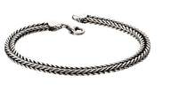 Load image into Gallery viewer, Sterling Silver Oxidised Foxtail Bracelet
