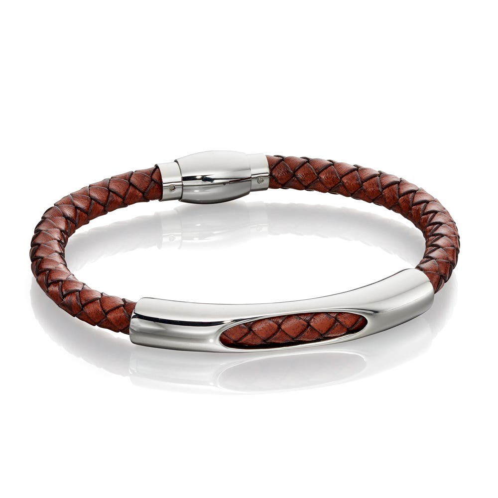 Mens Leather Bracelet