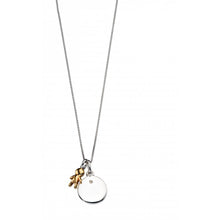 Load image into Gallery viewer, D for Diamond Child and Disc Necklace

