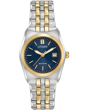 Load image into Gallery viewer, Citizen Eco Drive - Ladies Bi-Colour WR 100M Blue Dial

