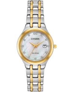 Citizen Eco-Drive Silhouette Diamond Watch