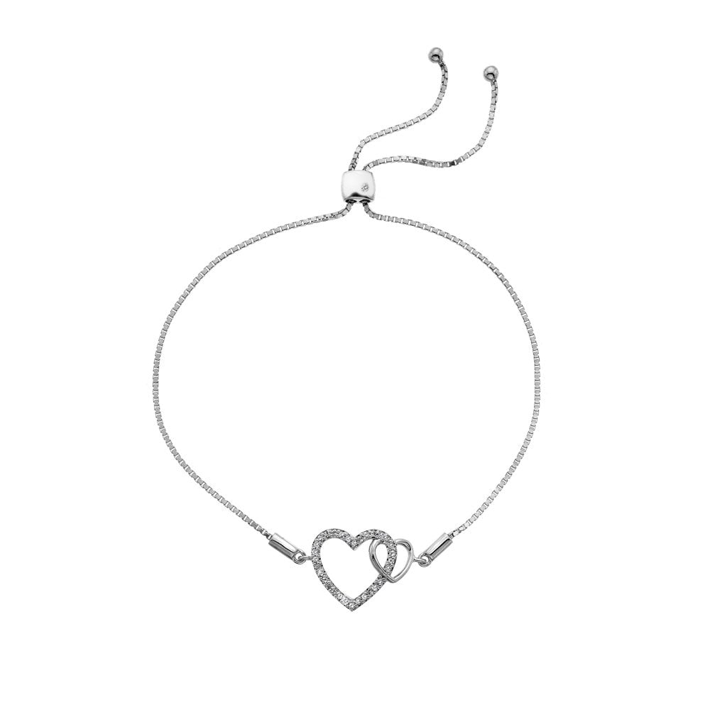 Hot Diamonds Togetherness Heart Bracelet