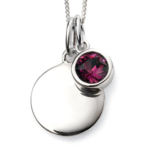 February Birthstone Necklace