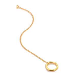 Hot Diamonds Gold Edit Gold Plated Fluid Pendant