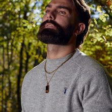 Load image into Gallery viewer, Steel Figaro Necklace - Gold Plated
