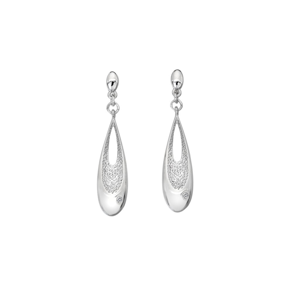 Hot Diamonds Quest Tear Drop Earrings