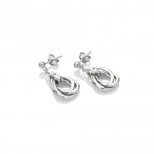 Load image into Gallery viewer, Hot Diamonds Trio Teardrop Earrings
