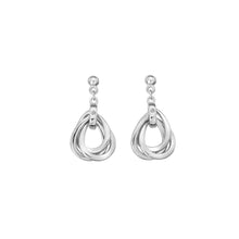 Load image into Gallery viewer, Hot Diamonds Trio Teardrop Earrings
