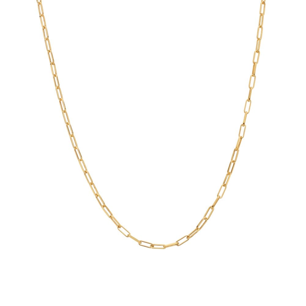 Hot Diamonds Gold Edit Embrace Small Paperclip Chain