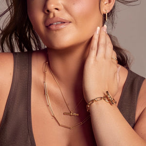 Hot Diamonds Gold Edit - Embrace Twisted Wired Chain
