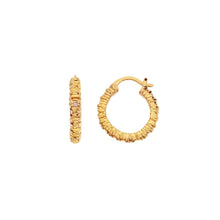 Load image into Gallery viewer, Hot Diamonds Gold Edit Believe Earrings
