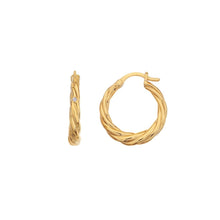 Load image into Gallery viewer, Hot Diamonds Gold Edit Entwine Earrings
