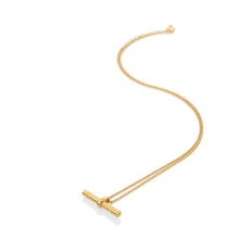 Load image into Gallery viewer, Hot Diamonds Gold Edit Hope Bar pendant
