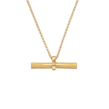 Load image into Gallery viewer, Hot Diamonds Gold Edit Hope Bar pendant
