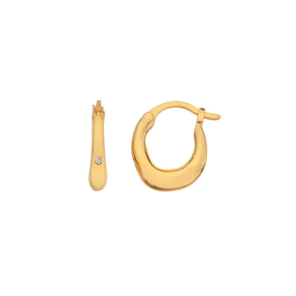 Hot Diamonds x Jac Jossa Soul Hoop Earrings
