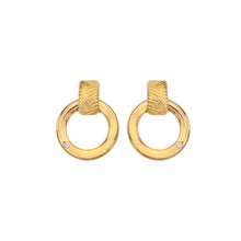 Load image into Gallery viewer, Hot Diamonds Gold Edit Spirit Earrings
