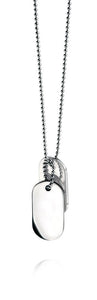 Mens Stainless Steel Dog Tags