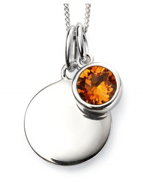 November Birthstone Necklace