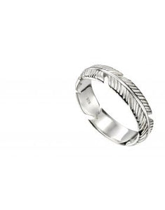 Silver Wrap Around Feather Ring