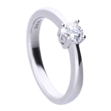 Load image into Gallery viewer, Diamonfire 0.5ct Cubic Zirconia Solitaire Ring
