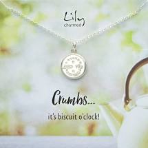 Load image into Gallery viewer, Lily Charmed Rich Tea Biscuit Necklace
