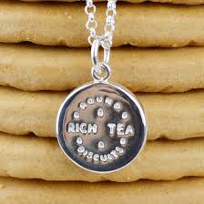Lily Charmed Rich Tea Biscuit Necklace