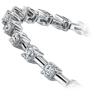 18ct Diamond Tennis Bracelet 1.00ct