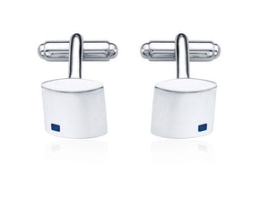 Fred Bennet Sterling Silver with Sapphire Cufflinks