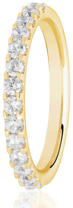 Claw Set Eternity Ring - 0.50ct